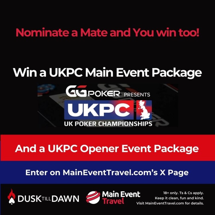 MET joins forces with DTD and GGPoker to Giveaway UKPC Packages ...